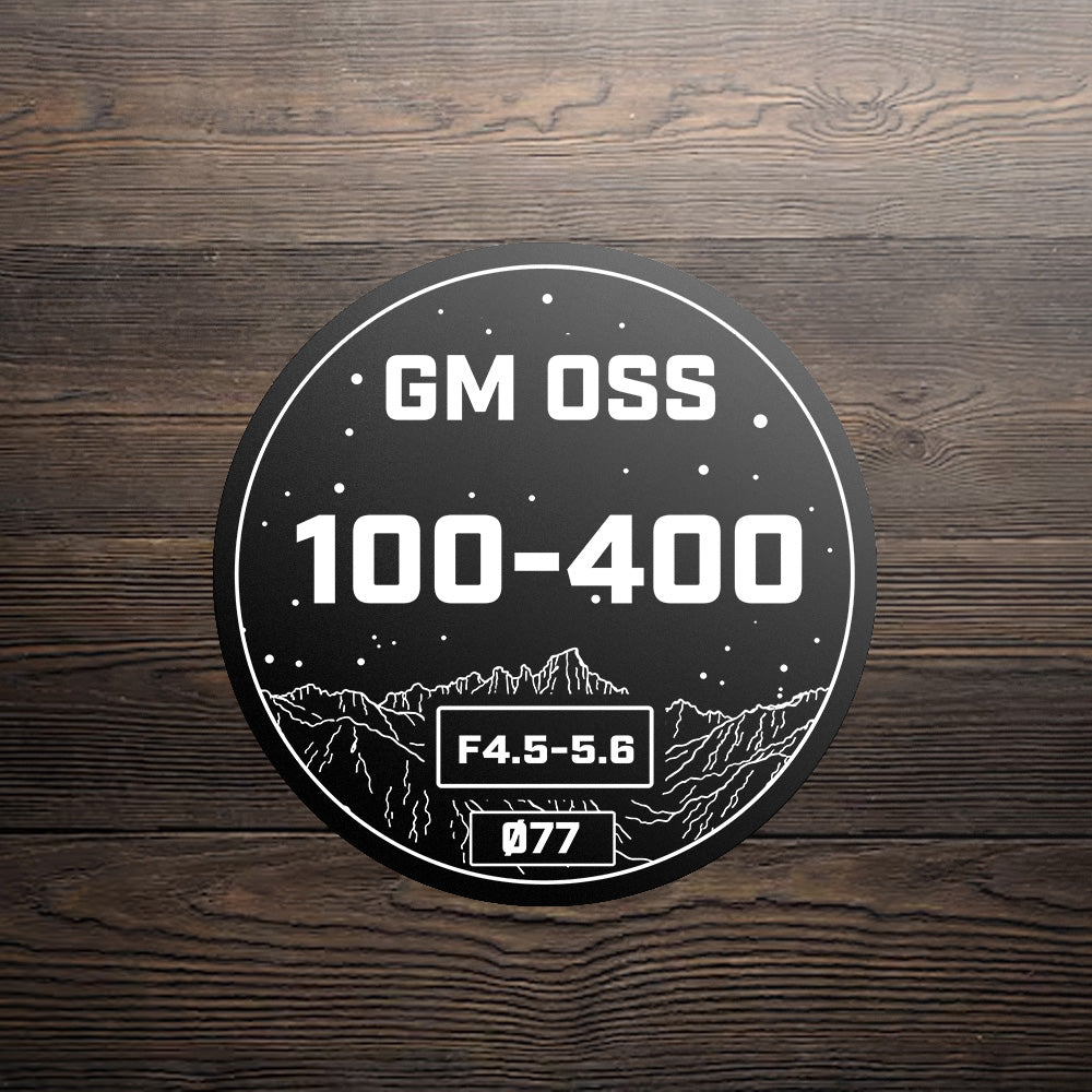 SONY E (FE) - Lens Labels - Mount Whitney