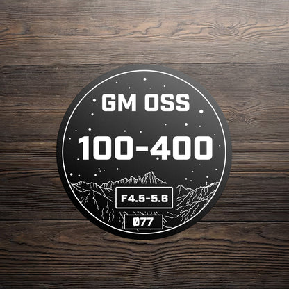 SONY E (FE) - Lens Labels - Mount Whitney