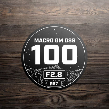 SONY E (FE) - Lens Labels - Mount Whitney