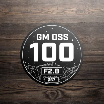 SONY E (FE) - Lens Labels - Mount Whitney