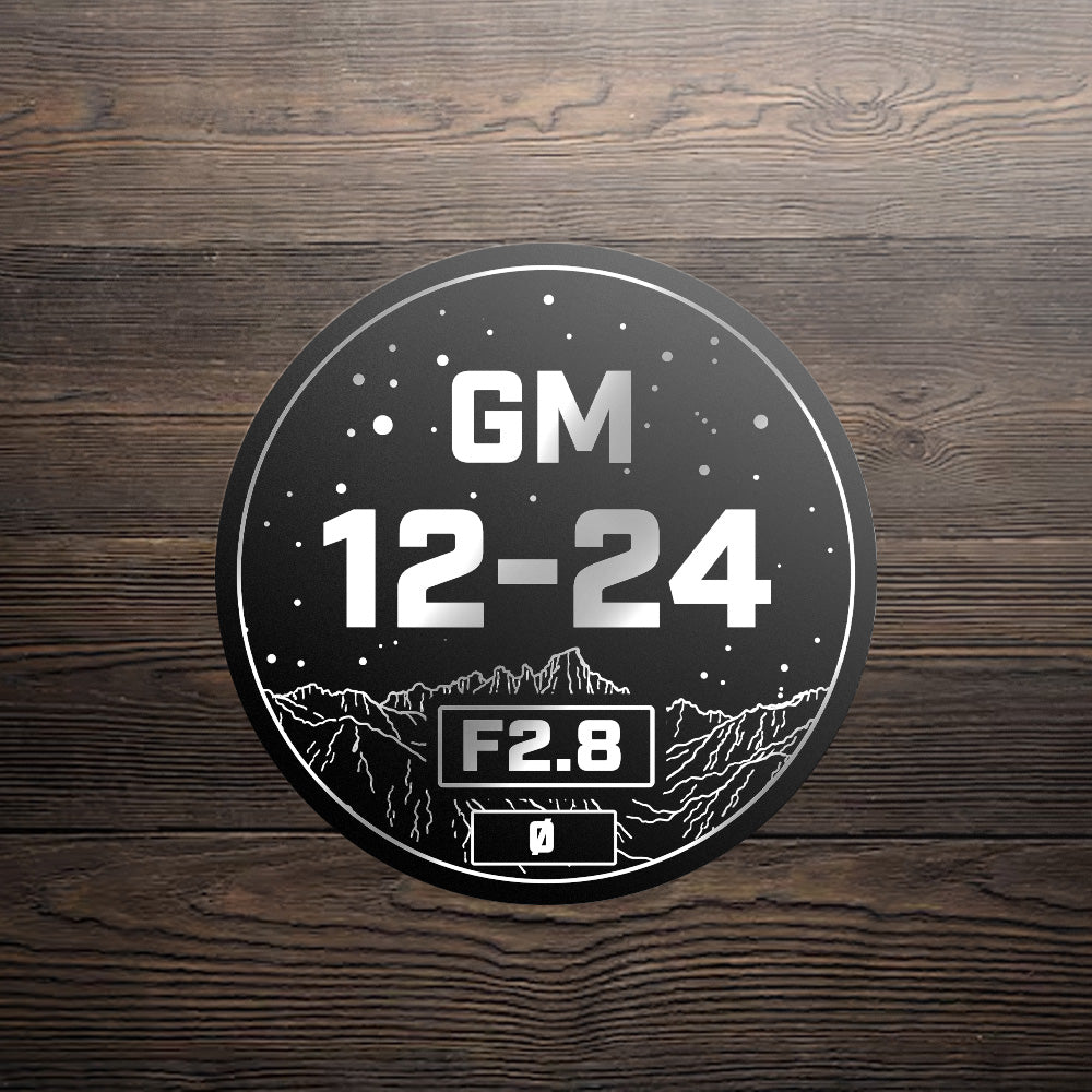 SONY E (FE) - Lens Labels - Mount Whitney