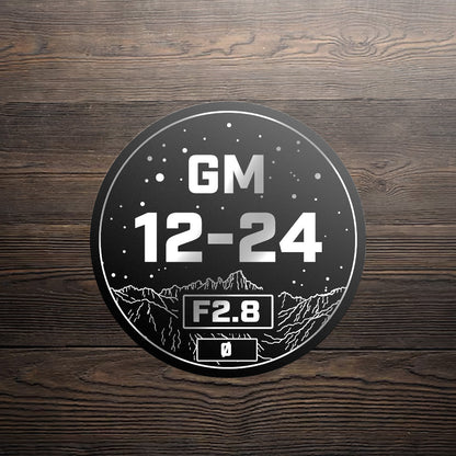 SONY E (FE) - Lens Labels - Mount Whitney