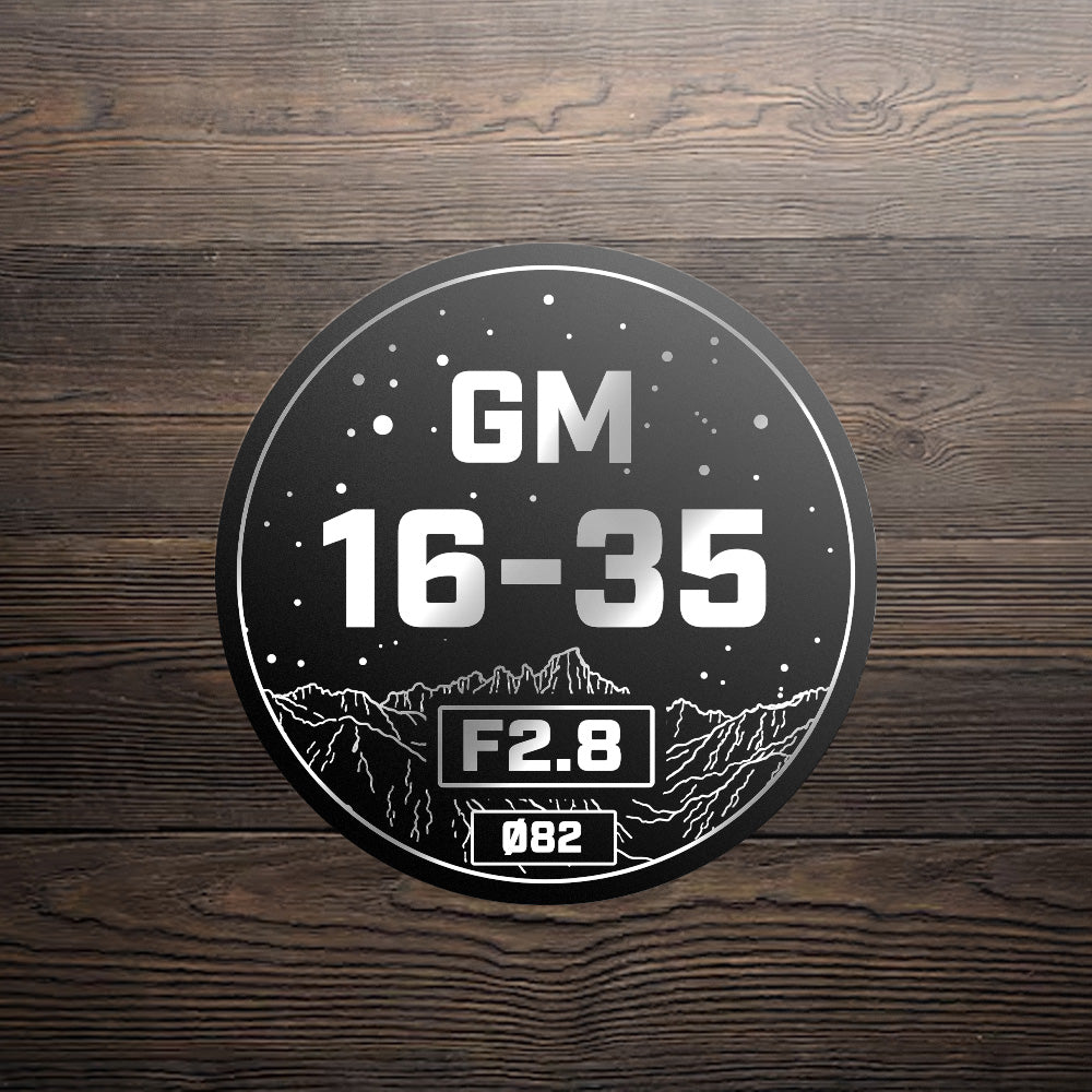 SONY E (FE) - Lens Labels - Mount Whitney