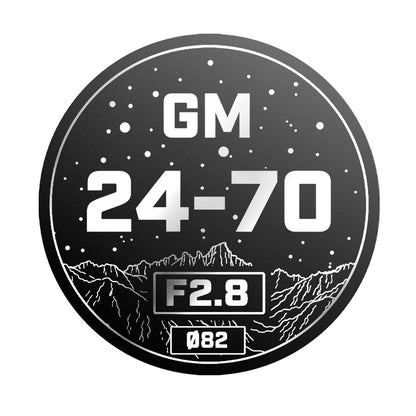 SONY E (FE) - Lens Labels - Mount Whitney