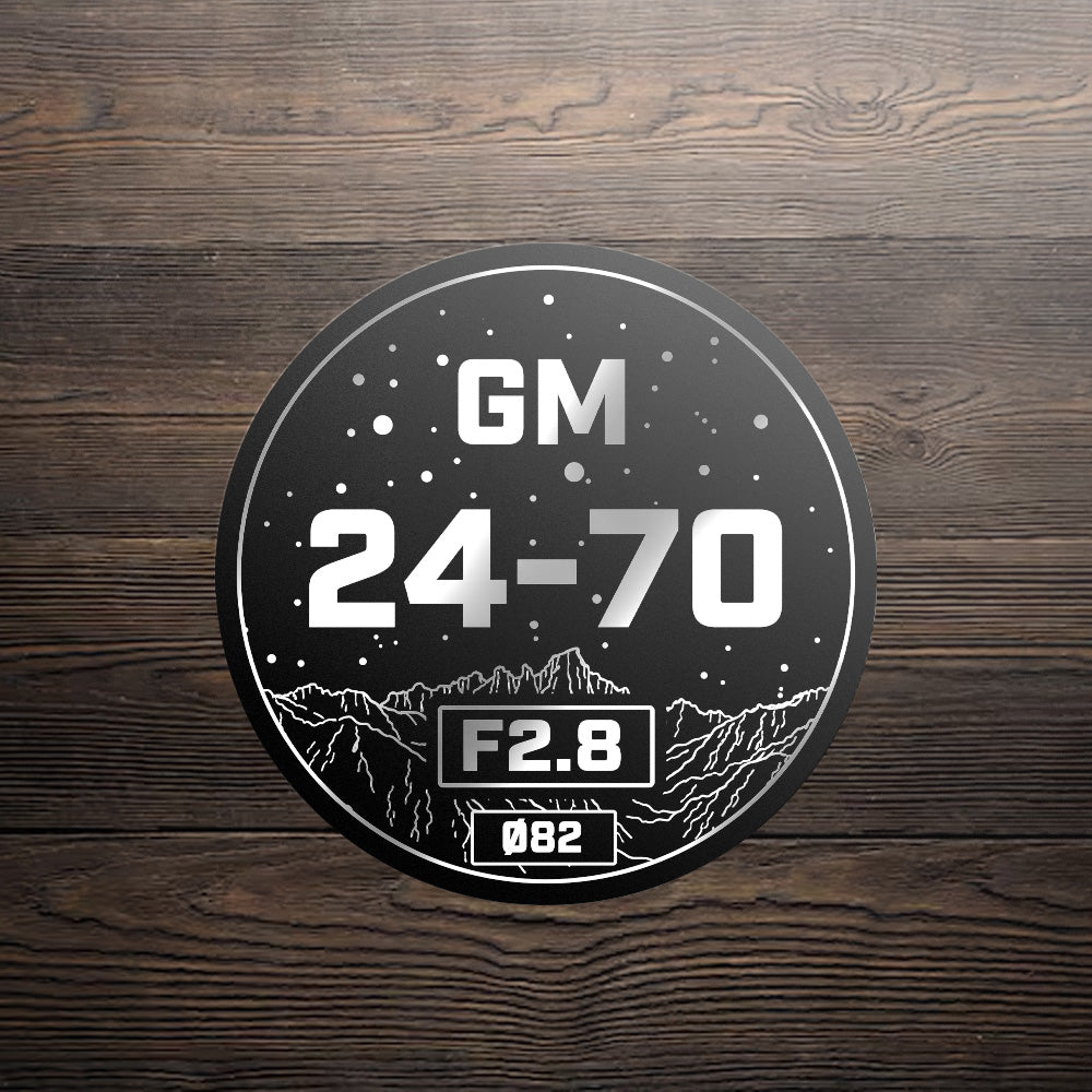 SONY E (FE) - Lens Labels - Mount Whitney