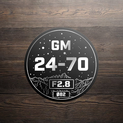 SONY E (FE) - Lens Labels - Mount Whitney