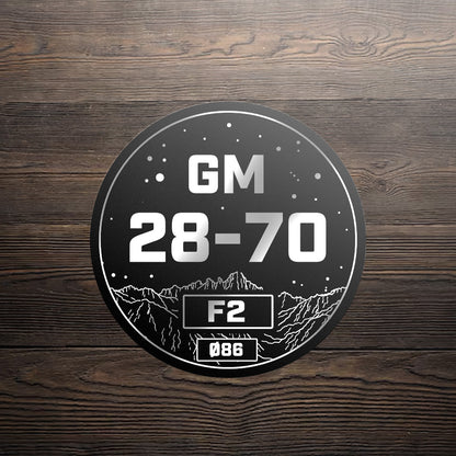 SONY E (FE) - Lens Labels - Mount Whitney