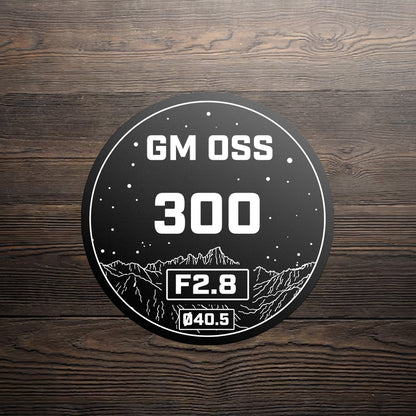 SONY E (FE) - Lens Labels - Mount Whitney