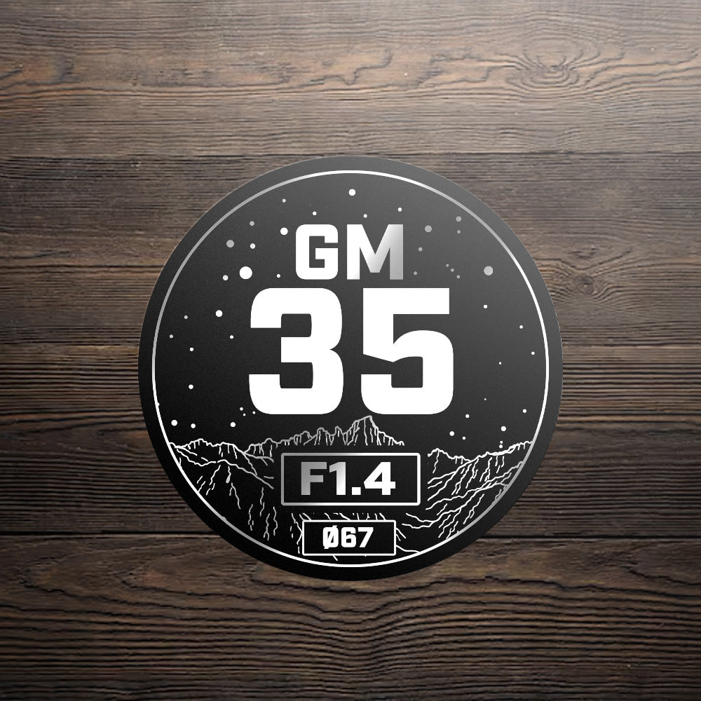 SONY E (FE) - Lens Labels - Mount Whitney