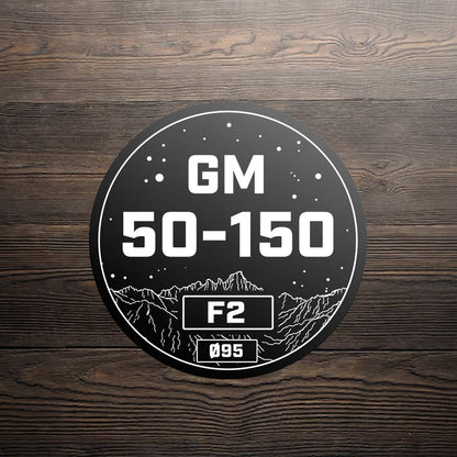 SONY E (FE) - Lens Labels - Mount Whitney