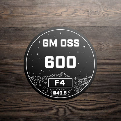 SONY E (FE) - Lens Labels - Mount Whitney