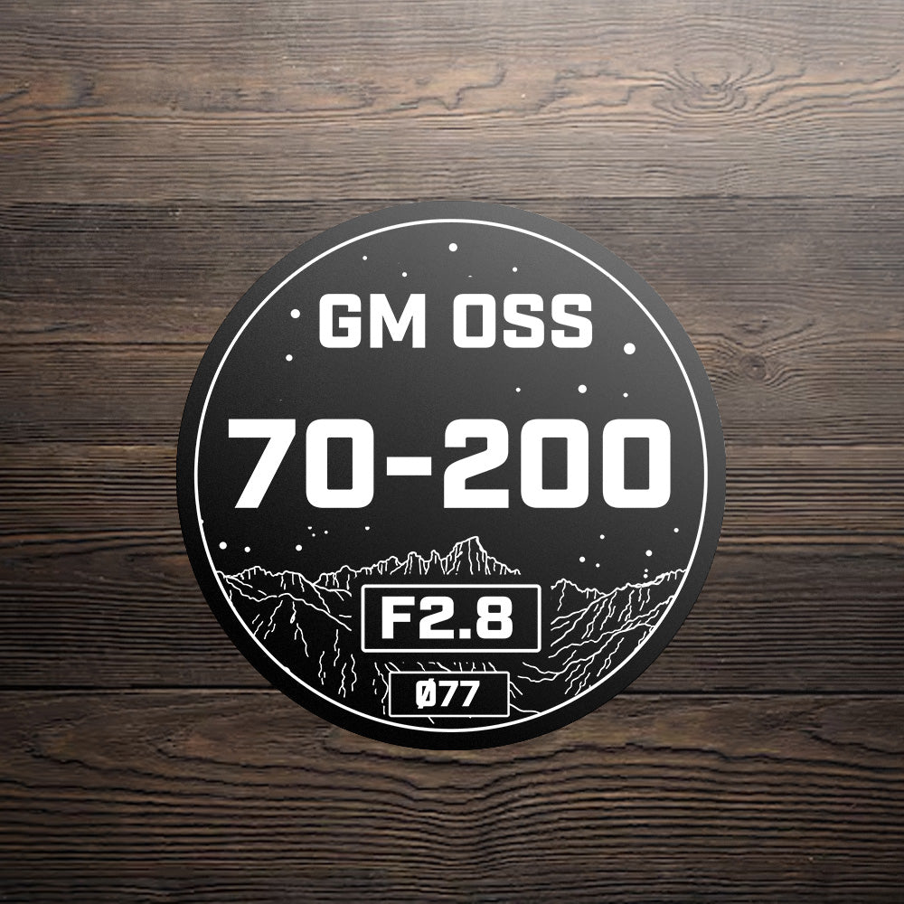 SONY E (FE) - Lens Labels - Mount Whitney