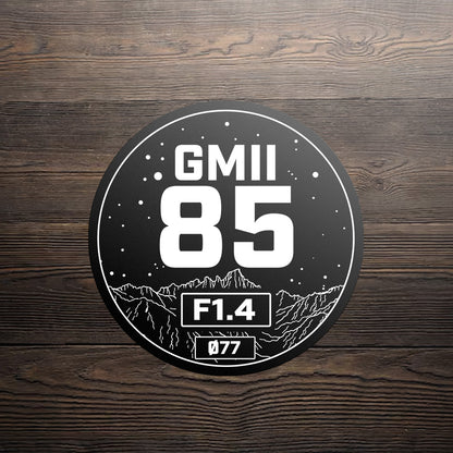 SONY E (FE) - Lens Labels - Mount Whitney