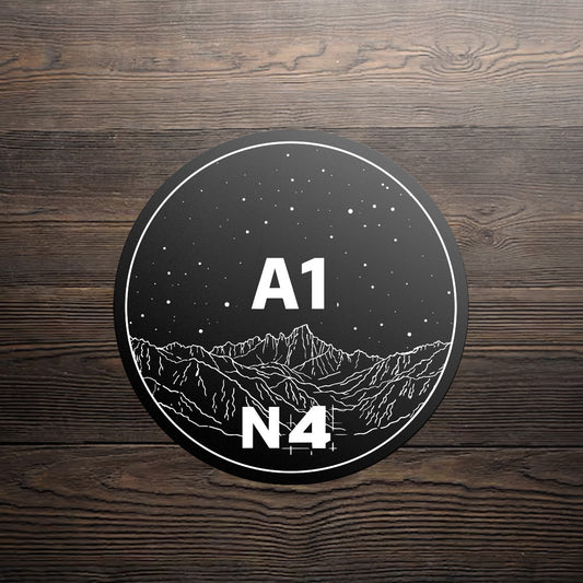 Camera Body Cap Indicator Decal - For SONY E