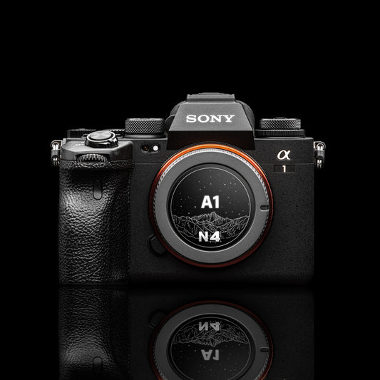 Camera Body Cap Indicator Decal - For SONY E