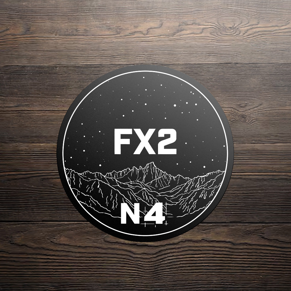 Camera Body Cap Indicator Decal - For SONY E