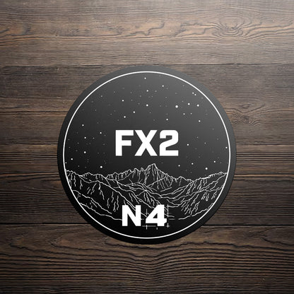 Camera Body Cap Indicator Decal - For SONY E
