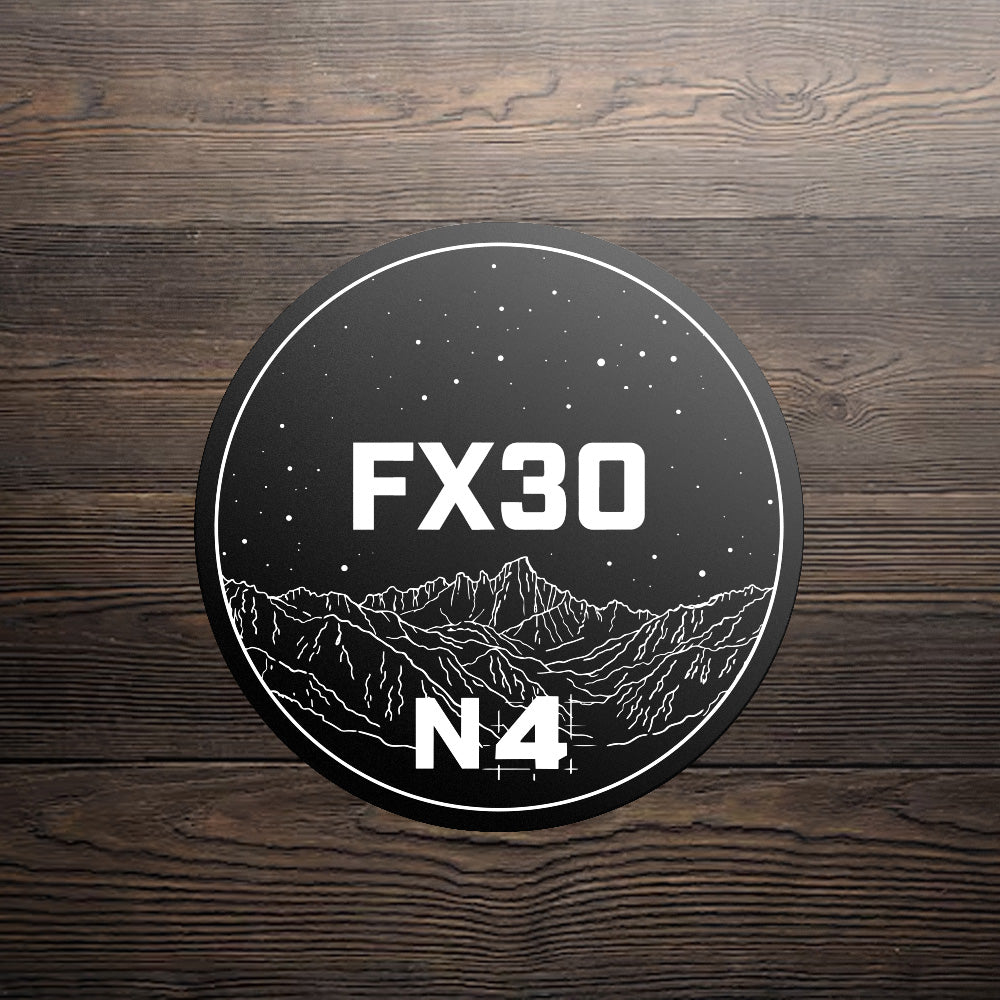 Camera Body Cap Indicator Decal - For SONY E