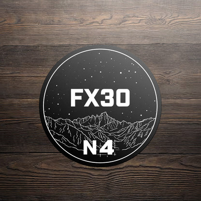 Camera Body Cap Indicator Decal - For SONY E