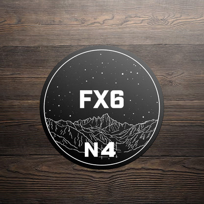 Camera Body Cap Indicator Decal - For SONY E