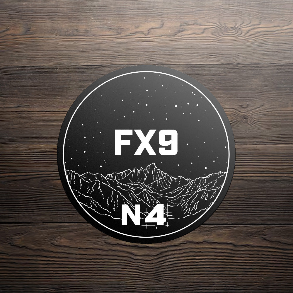 Camera Body Cap Indicator Decal - For SONY E